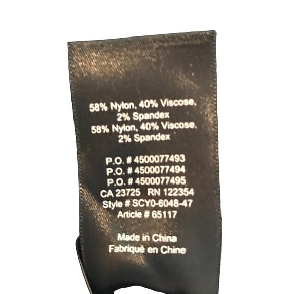 ARITZIA The Group By Babaton  Black Wide Leg Elastic Waist Pull On Pants Size S - Picture 7 of 7